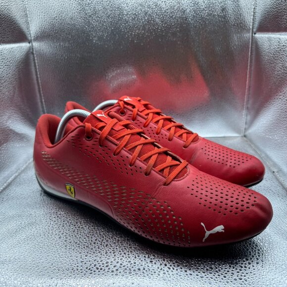 Size 12‎ PUMA Drift Cat 5 Ultra II x Scuderia Ferrari Mens Red Sneaker 306422-05 main image 7